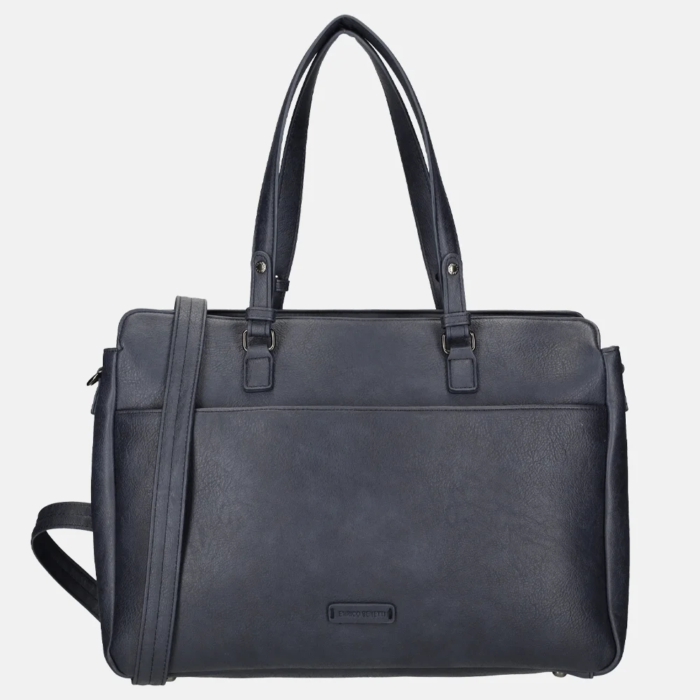Enrico Benetti Lily shopper 15 inch blauw